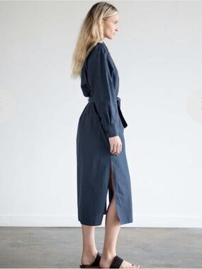 Mijeong Park Navy Jacket with Label